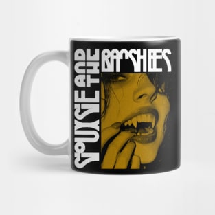 Siouxie and the Banshees 70s art Mug